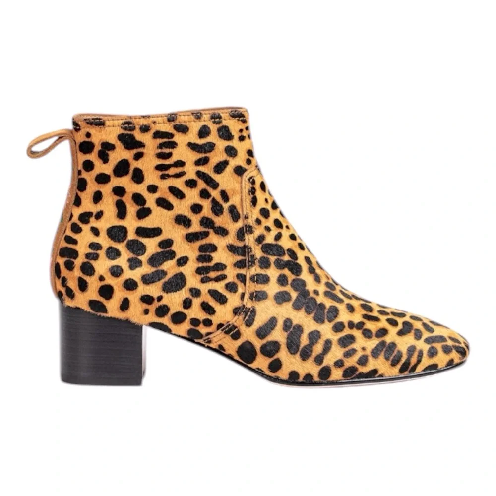 JOHNNY WAS Leopard Heeled Boot - Picture 7 of 8